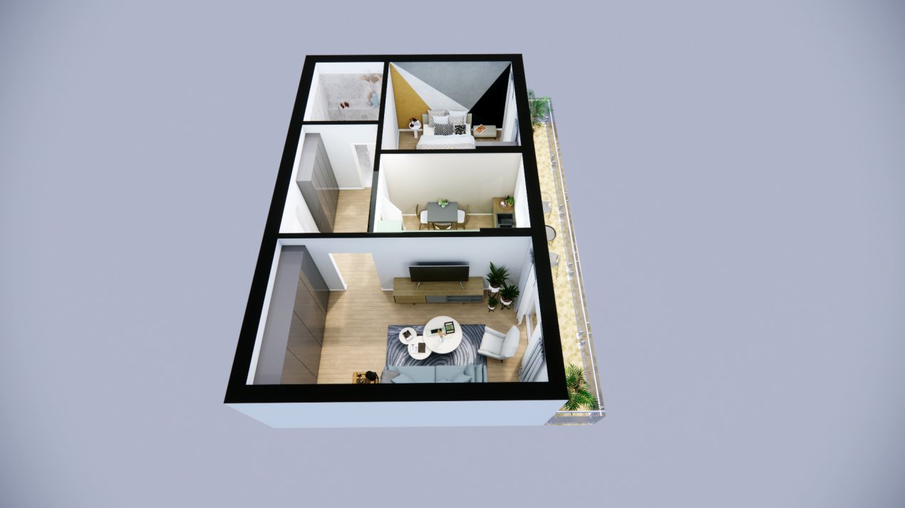 2 camere Salaj- Kauffland